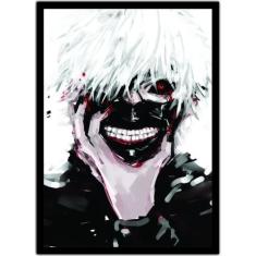 Quadro Anime Tokyo Ghoul Desenho Com Moldura G02 - Vital Quadros  Do B