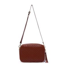 Bolsa Transversal Bolsinha Dia A Dia Pequena Couro De Lado - Pinneri, 