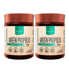 2 Green Própolis 60caps Nutrify - Própolis Verde Fenóis 10mg