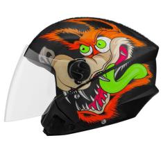 Capacete Moto Aberto New Liberty 3 Coyote Fosco Pro Tork Masculino Fem