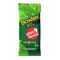 Preservativo Blowtex Menta Leve 9 Pague 6 unidades