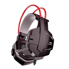 Headset Gamer C3Tech PH-G11BK Sparrow Preto - Com Microfone Driver de 40mm Conector P2 3.5mm Áudio Stereo, Grande