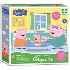 Quebra cabeça gigante peppa pig - nig - NIG Brinquedos