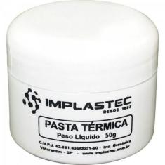Pasta Termica 50g THERMAL SILVER Prata IMPLASTEC