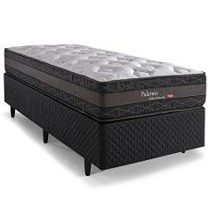 Cama Box de Solteiro Herval Palermo, Molas Ensacadas, 67x88x188 cm