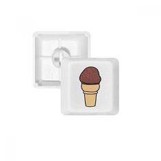 Kit de atualização de teclado mecânico PBT com teclado mecânico de sorvete de aveia chocolate