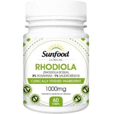 Rhodiola Rosea 1000Mg 60 Caps Sunfood