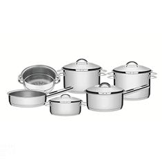 Jogo de Panelas Fundo Triplo, Tramontina, Solar 65500040, Inox