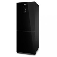 Geladeira Panasonic BB65 Frost Free Inverter 450L - Black Glass