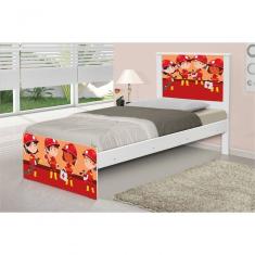 Cama Solteiro Tropa De Bombeiros