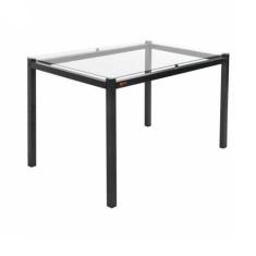 Mesa de Jantar 6 Lugares Tampo Vidro 140cm - Ciplafe