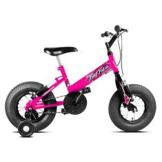 Bicicleta Aro 8 Ultra Bikes Big Fat Infantil, Rosa, Aro 8