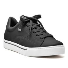 Tênis Feminino Via Marte Casual Flatform - Preto-Feminino