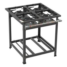 Fogão Industrial Itajobi 4 Bocas Alta Pressão Ativo P7 - Itajobi Fogõe