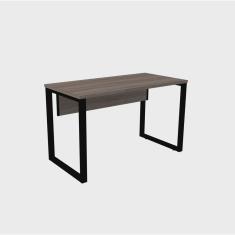 Mesa p/ escritório 120X60 pandin P25TUB - walnut/preto