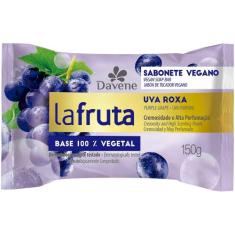 La Fruta Sabonete Uva Roxa Barra Vegetal 150g Davene