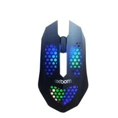 Mouse Gamer Óptico Com Fio Iluminado RGB 1200dpi Exbom Ms-C3
