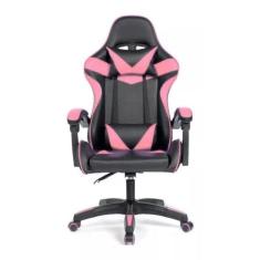 Cadeira Gamer Reclinável Conforto Ergonômica Apoio de Braço e Lombar -