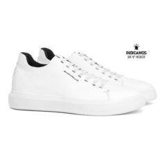Tênis Sapatênis Masculino Rafarillo Toronto Alth Aumenta Altura 7cm Couro 93055 Cor:;Tamanho:37-Masculino