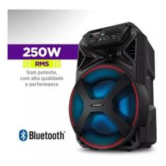 Caixa De Som Mondial CM250 Bluetooth Preto Bivolt