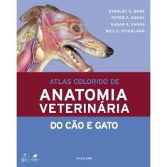 Livro - Atlas Colorido de Anatomia Veterinária do Cão e Gato