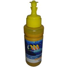 Tinta Refil Para Bulk Ink Tanque De Tinta Epson amarelo Sublimática 100ml Chinamate