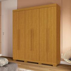Guarda-Roupa Casal 6 Portas Sakura Espresso Móveis Cinamomo