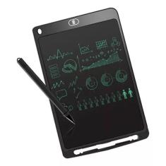 Lousa mágica colorida lcd 12 | azul | desenho infantil