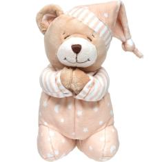 Pelúcia Ursinho que Reza 24cm Bege Buba 18056