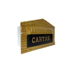 Caixa Correio Tijolinho Aço Carbono 15x25x12cm - Brassol