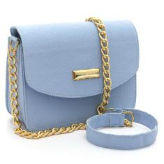 Bolsa Feminina Mini Bag Estilo Blogueira Alça Ombro Com Corrente Tendê