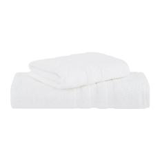 Kit Toalha de Banho e Rosto 2 Pçs Vanilla Extra Soft Buddemeyer, Branc