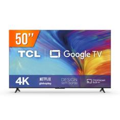 Smart TV LED 50" Google TV UHD 4K TCL 50P635 com Comando de Voz HDR 3 