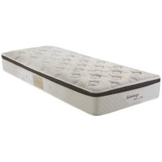 Colchão Solteiro  Molas Superlastic Edimburgo 88x188x25 Marrom