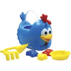 Balde praia galinha pintadinha