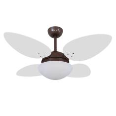 Ventilador De Teto Volare Café Vd42 Pétalo 4 Pás 110V