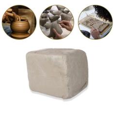 Argila Modelar Artesanato Escultura Cerâmica e Escolar 900g - Terra Br