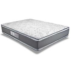 Colchão Casal Molas MasterPocket Ensacadas   Lucksfaction Plus Pillow Top Gray (138x188x30) - Luckspuma