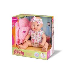 Boneca - Bebe Com Canguru - Lovely Babies Passeio - 767 BAMBOLA BRINQUEDOS