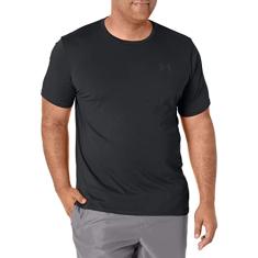 Under Armour Camiseta masculina esportiva com manga curta no peito esquerdo