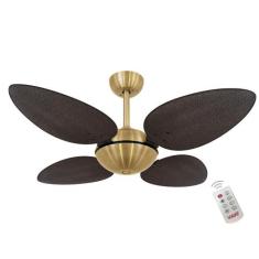 Ventilador Off Premium Tabaco 220V e Controle Remoto - Mais de Casa, 2