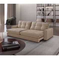 Sofá Firenze Linho 02 Módulos De 80cm B25cm Meu Sofá Online A226 Linho Bege