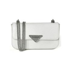 Bolsa Tiracolo Crossbody Snake Via Marte Alça Corrente Ajustável B1-163