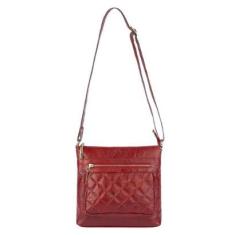 Bolsa tiracolo de couro Bia Feminina-Feminino