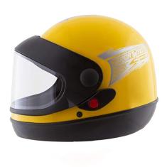 Pro Tork Capacete Sport Moto 56 Amarelo