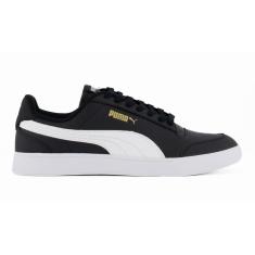 Tênis Masculino Puma Shuffle Branco para Usar com Bermuda-Masculino