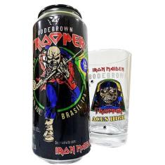Cerveja Trooper Iron Maiden Ipa 473ml + Copo Aces High 350ml - Trooper