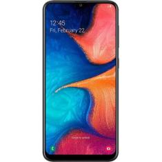 Usado: Samsung Galaxy A20 32GB Preto Bom - Trocafone