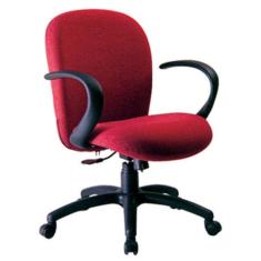 Poltrona Diretor com Braços  Linha Lombar Vermelho - Design Office Móv