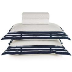 Jogo de Lençol Queen Karsten Percal 200 Fios 100% Algodão Estampado Ca